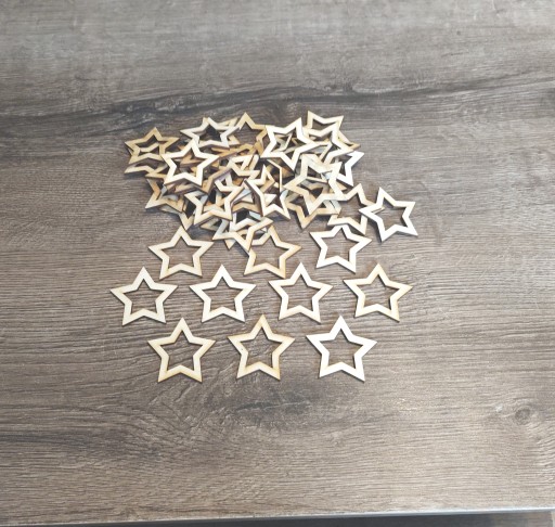 5 cm /10ks Star Ring Base Lapač snov Drevo