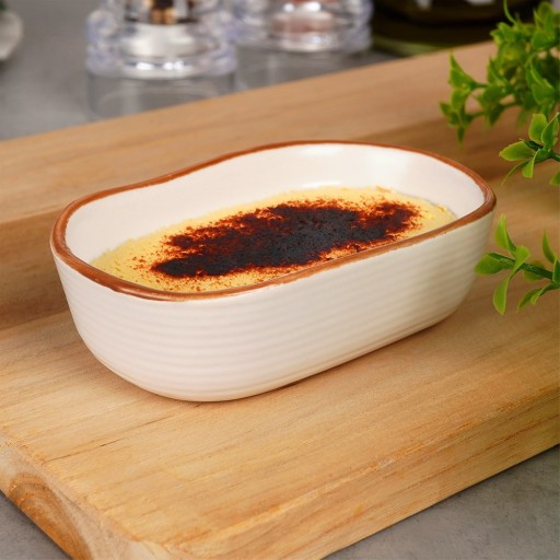 Zapekacia misa, žiaruvzdorná misa, misa, keramický ramekin, 75 ml