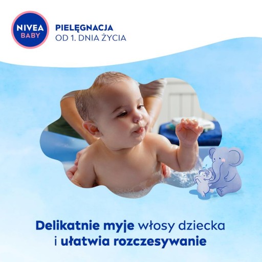 NIVEA Šampón na detské vlasy Jemná starostlivosť 200 ml