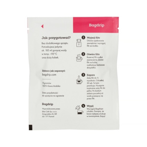 Bagdrip Colombia 1 vrecúško