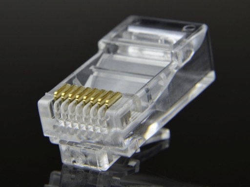 RJ45 počítačová zástrčka 8P 8C cat.5e netienená UTP (LINK) NEKU