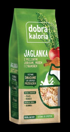 BIO prosové vločky s medom + železným horčíkom 120g Dobrá kalória