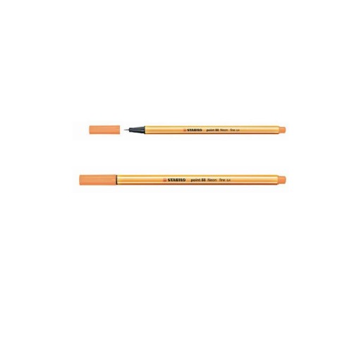 BOD 88 JEMNÝ 0,4MM STABILO 88/054 NEON ORANŽ.