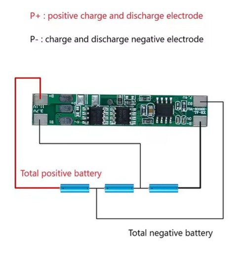 NABÍJACÍ MODUL BATÉRIE 3S 5A OCP 10A