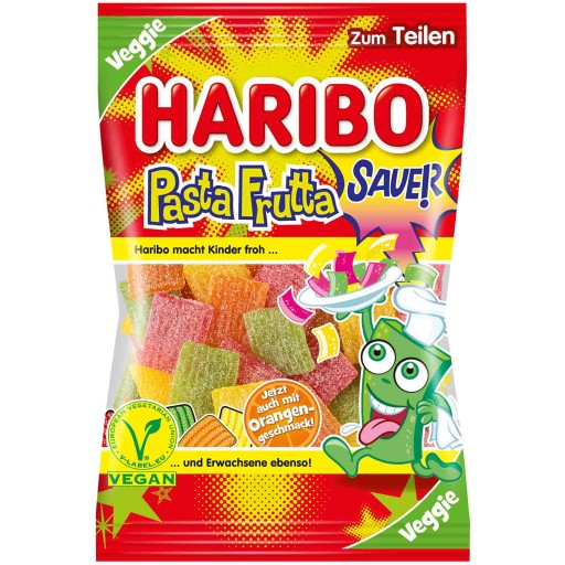 Haribo Pasta Frutta Sour želé z Nemecka