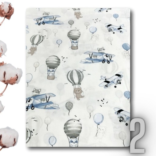 Posteľná plachta 120x60 bavlna s gumičkou Patterns Boy