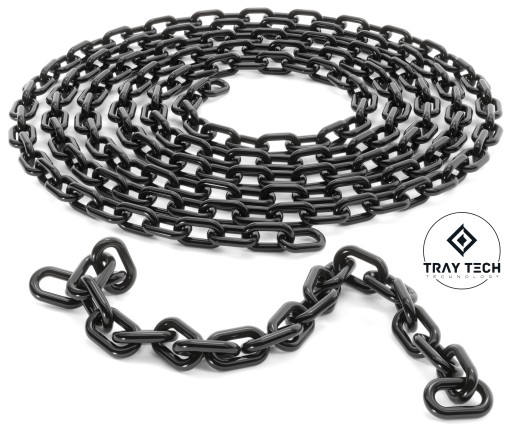 Retiazka plastová ČIERNA 6mm -TRAYTECH- 1m