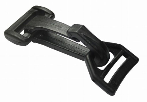 Karabína plastový háčik 2,5 cm 25 mm
