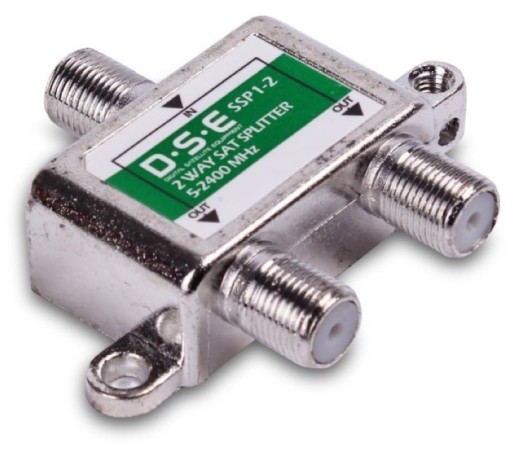 2x SAT TV Splitter Rozdeľovač signálu