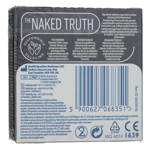 KONDÓMY DUREX INTENSE 3 KUSY