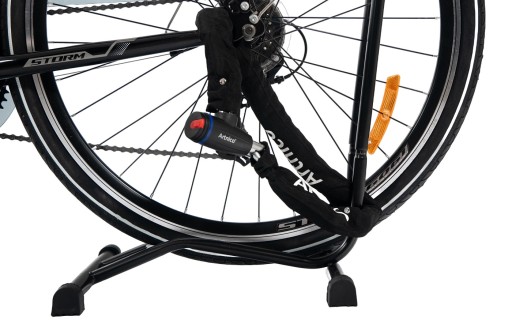 Silná uzamykacia reťaz na bicykel 120 cm zámok na kolobežku