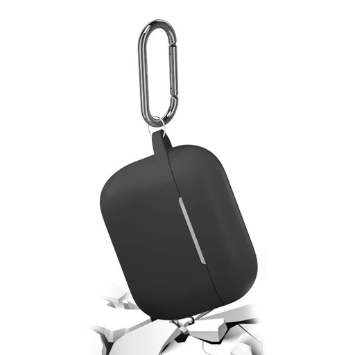 Púzdro NA AIRPODS PRO 2. GENERÁCIE ČIERNY SLIM SILIKÓN