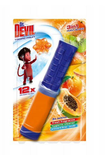 DR. Devil - Gél na osvieženie WC - Tropic Fruit