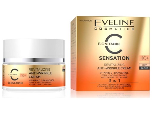 Eveline C Sensation krém proti vráskam 40+