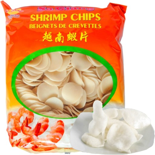 Krevetové lupienky, na vyprážanie 1kg - Sa Giang