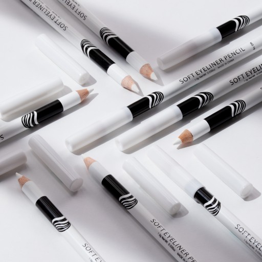 SOFT biela ceruzka na dokreslenie obočia, MATNÉ líčenie očí, očné linky