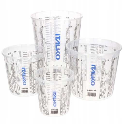 HRNČEK NA MIEŠANIE LAKOVÝCH FAREB S STUPŇOU, 2300ml