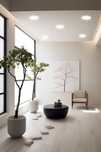 LED stropné svietidlo, zápustné, zápustné, 6W, 660lm, 4000K, biele