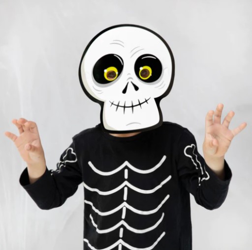 Dekorácia papierových masiek HALLOWEEN MONSTER 6 ks