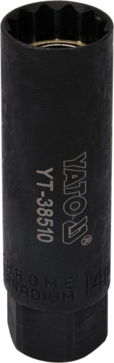 YATO nástrčný kľúč na zapaľovacie sviečky 3/8'' 14mm YT-38510