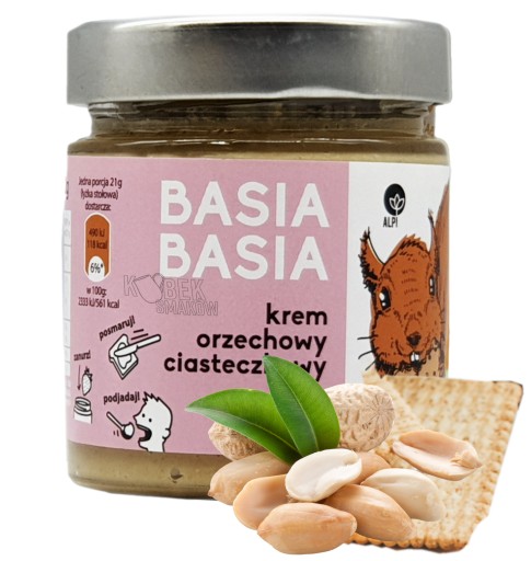 BASIA orieškový krém BASIA 210g ALPI