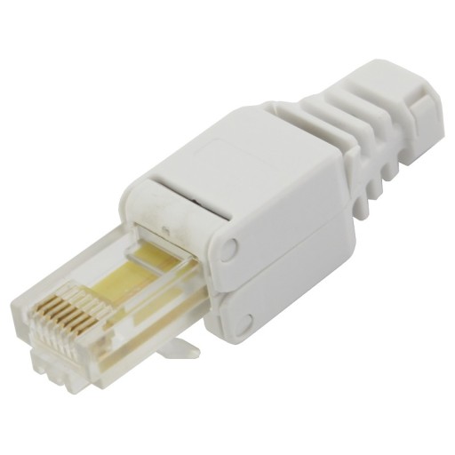RJ45 kat.5E UTP zástrčka, bez náradia, 8p8c