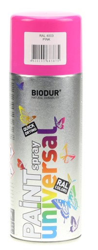 BIODUR 400 ML RAL 4003 RUŽOVÁ