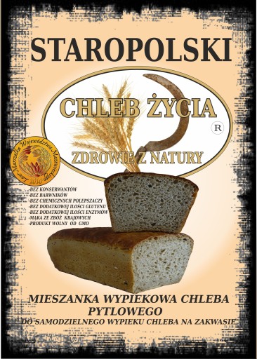 ZMES NA PEČENIE STARÉHO POĽSKÉHO ŽIVOTNÉHO CHLEBA 1,00 kg