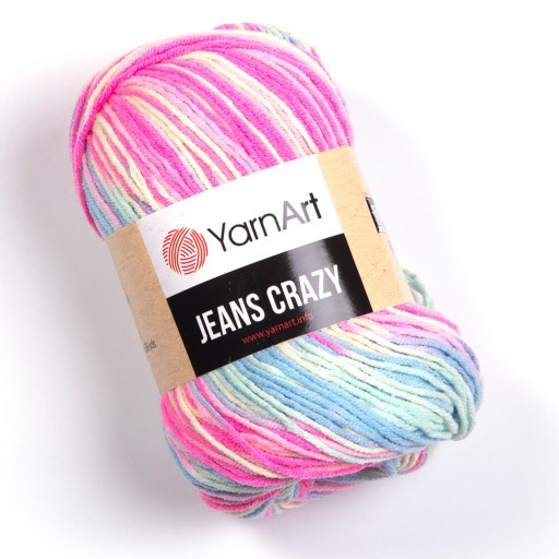 Tieňovaná priadza YarnArt JEANS CRAZY, col.7205