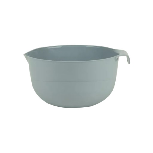 Plastová misa s výlevkou, šedá, 2 l