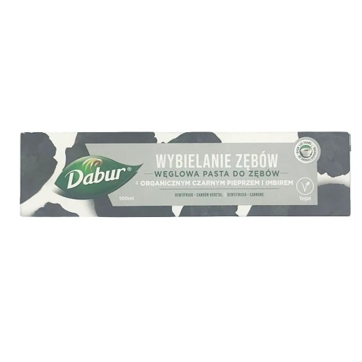 Dabur uhlíková bieliaca zubná pasta 100 ml