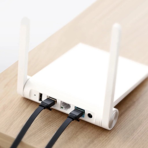 Internetový kábel Ethernet RJ45 Cat 7 STP LAN 10 Gbps, 3 m, čierny
