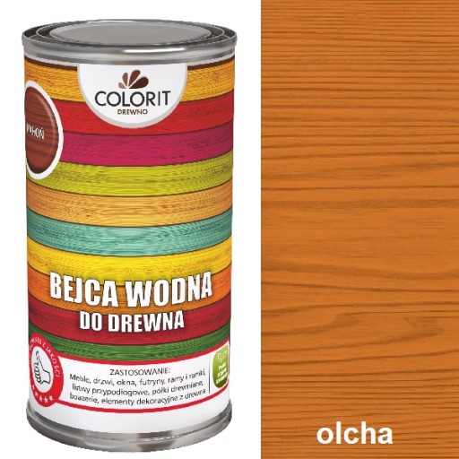 Moridlo na drevo na vodnej báze COLORIT 0,5 l ŠEDÁ