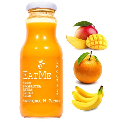 EatMe Smoothie 240 ml mango banán pomaranč