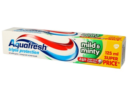 Zubná pasta Aquafresh Mild & Minty 125 ml