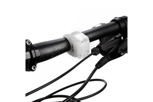 SET FLEX BICYCLE LIGHT BIELY. /METEOR