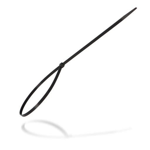 100x sťahovacie pásky Káblové pásky Zipsy 4,8 x 450 mm Silné UV sťahovacie pásky