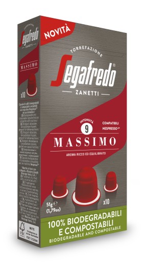 Kapsule pre NESPRESSO SEGAFREDO MASSIMO 10 ks