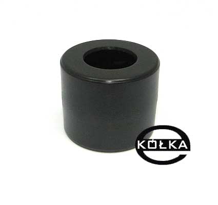 Jednoduchý POLYAMIDOVÝ plastový valček, bez ložiska fi. 48 mm.