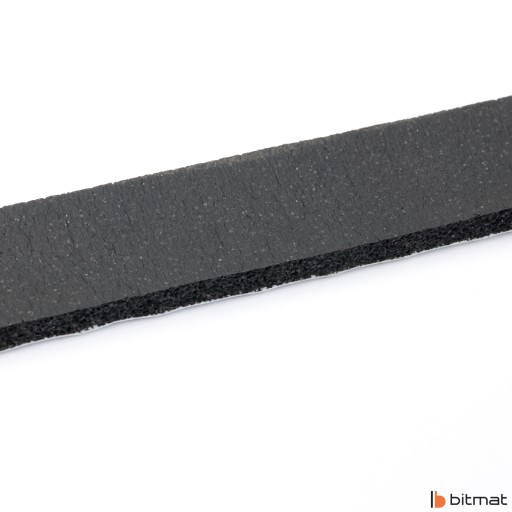 Tesnenie 3mm Tesniaca páska Samolepiaca gumová izolácia 3mm x 2cm x 1m