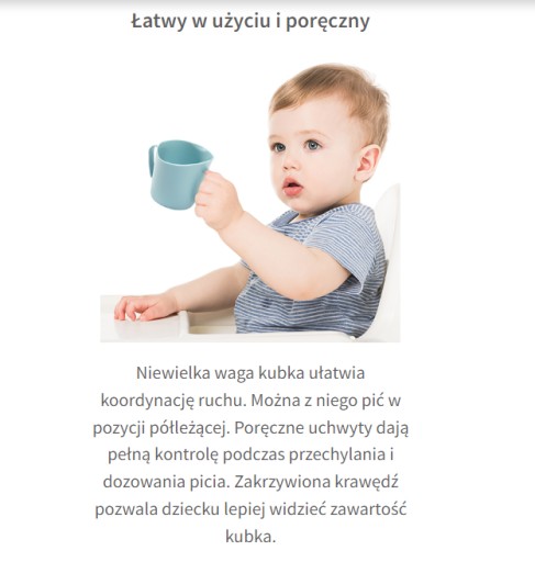 Ergonomický tréningový pohár FLOW Pigeon Blue