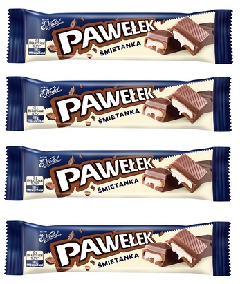 4x 45g WEDEL Pawełek Smotanová tyčinka