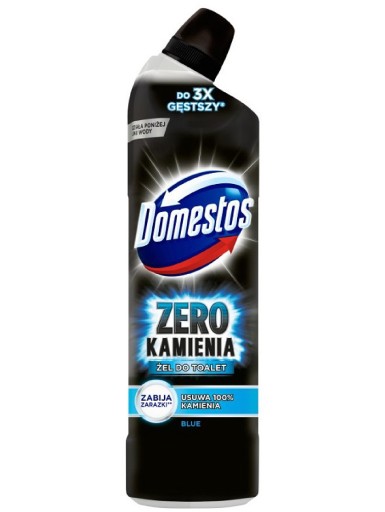 DOMESTOS BLUE ZERO STONE WCLEANSING GEL 750ml