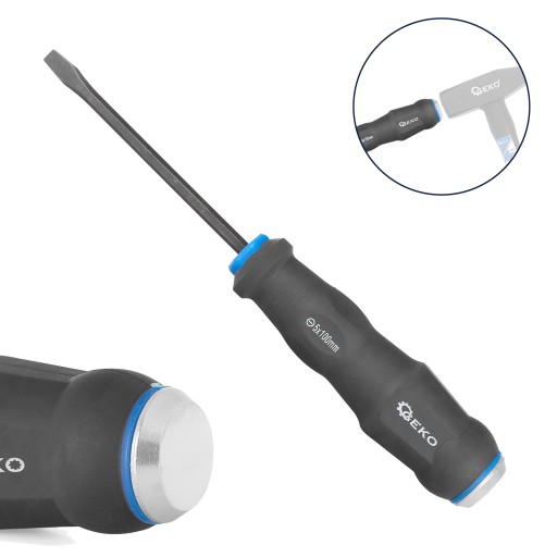 PLOCHÝ PLOCHÝ SKRUTKOVAČ 5x100mm CrV PEVNÉ SPRACOVANIE OCHRANA RÚK