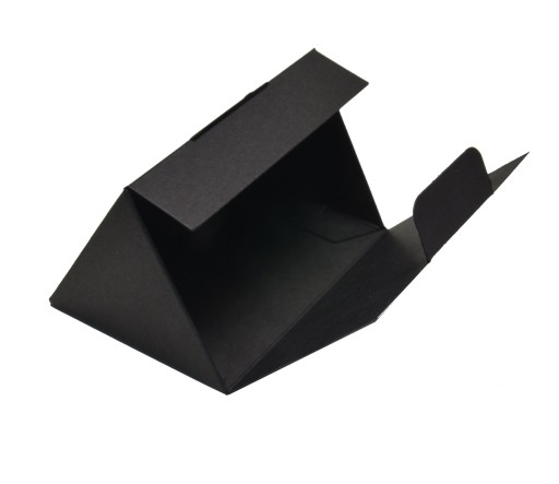 Trojuholníkový vinetový box 8,5x6cm čierny GoatBox