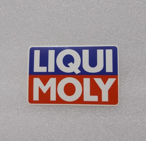 NÁLEPKA S LOGOM LIQUI MOLY 8,3 x 5,5 cm