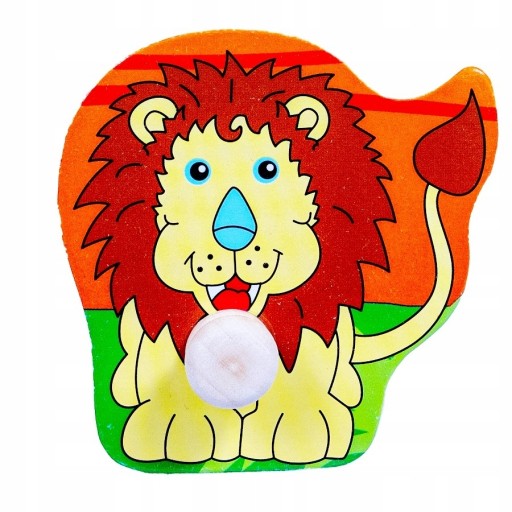 Smily Play drevené puzzle spw83596 zvieratká v zoo
