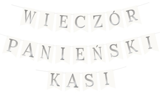 Banner Garland Vlajky Vaše vlastné AKÉKOĽVEK LIST Personalizované
