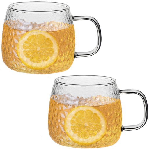 Florina Savia sklenený hrnček 500 ml, 2 kusy