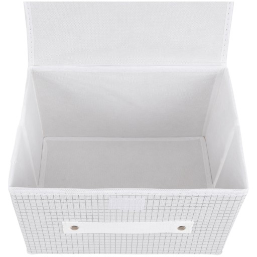 NÁDOBA SO SUCHÝM CESTOM NA ORGANIZÁTOR PRÁDLA TEXTILNÁ KRABIČKA NA ŠATNÍK 26x20x16